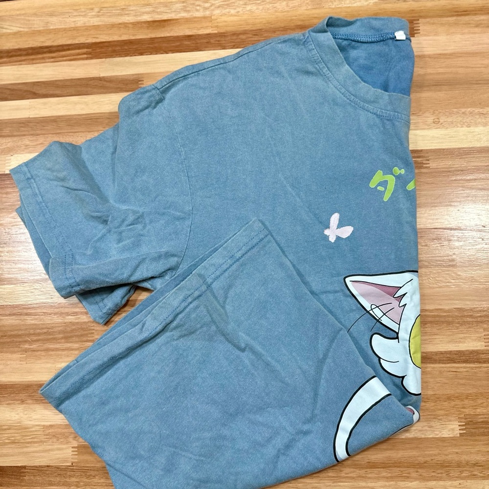 Anime Daijin from Suzume Graphic T-Shirt Size Large